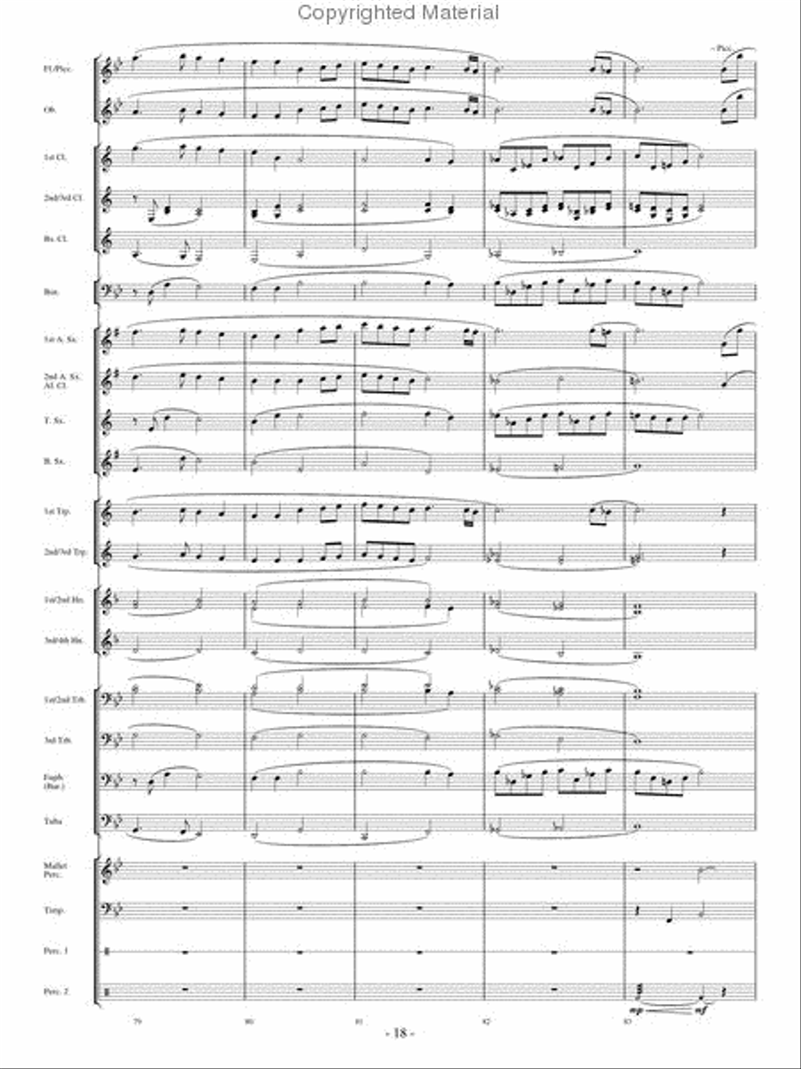Ascentium Ascentium Concert Band scores gallery preview page 17
