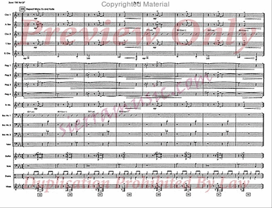 Bill, Not Gil Bill, Not Gil Jazz Ensemble scores gallery preview page 41