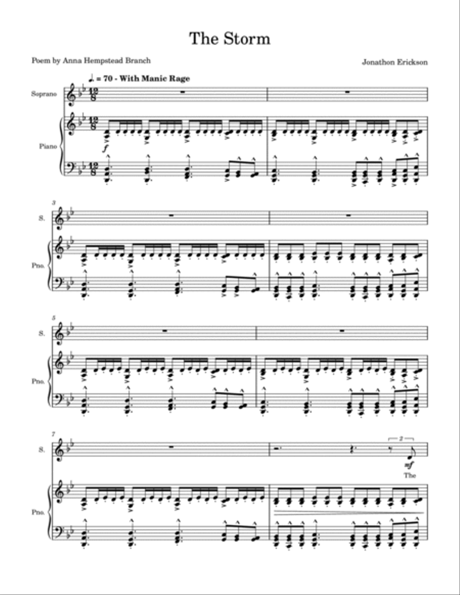 The Storm Soprano Voice scores gallery preview page 4