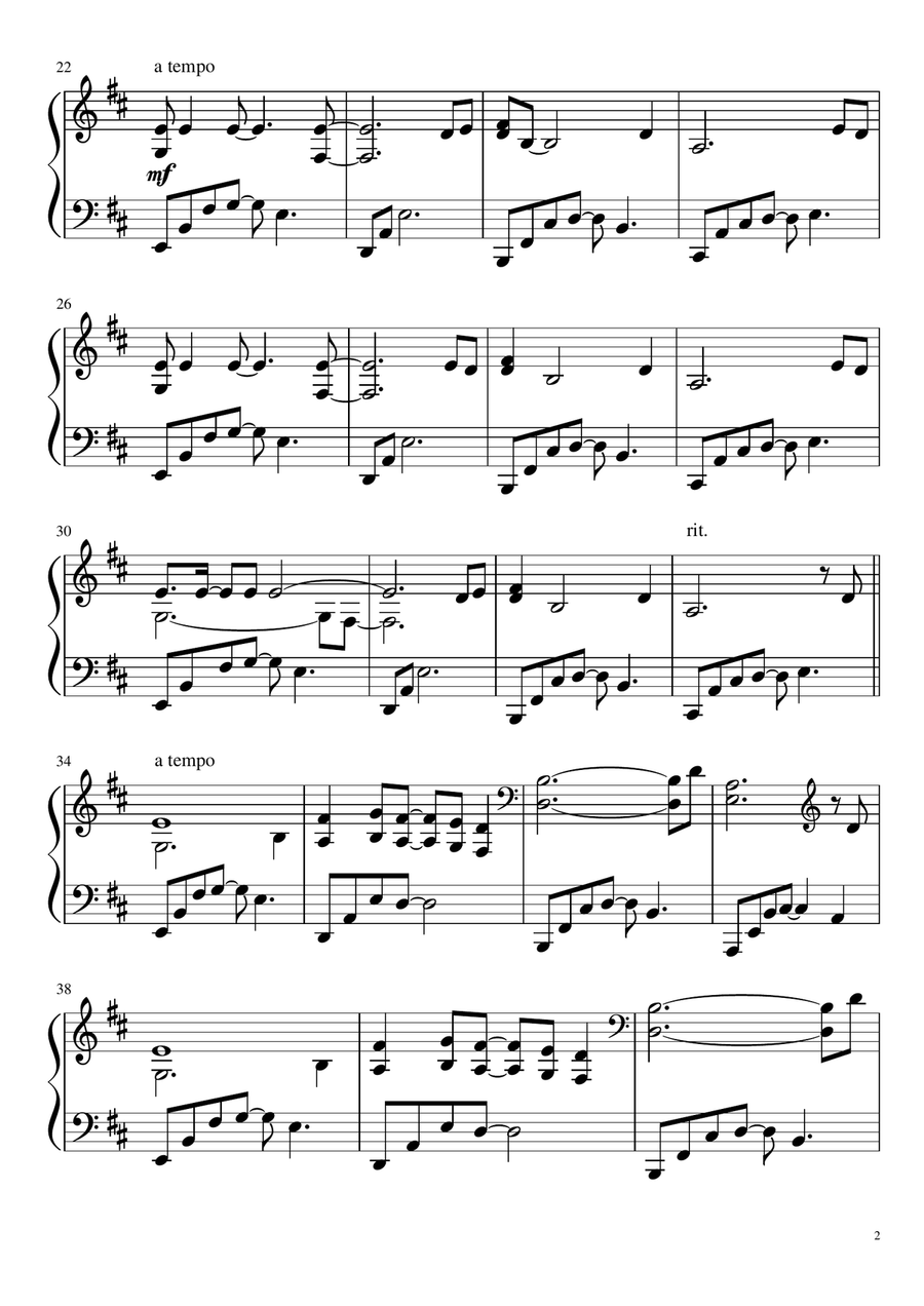 Love Will Tear Us Apart Small Ensemble scores gallery preview page 2