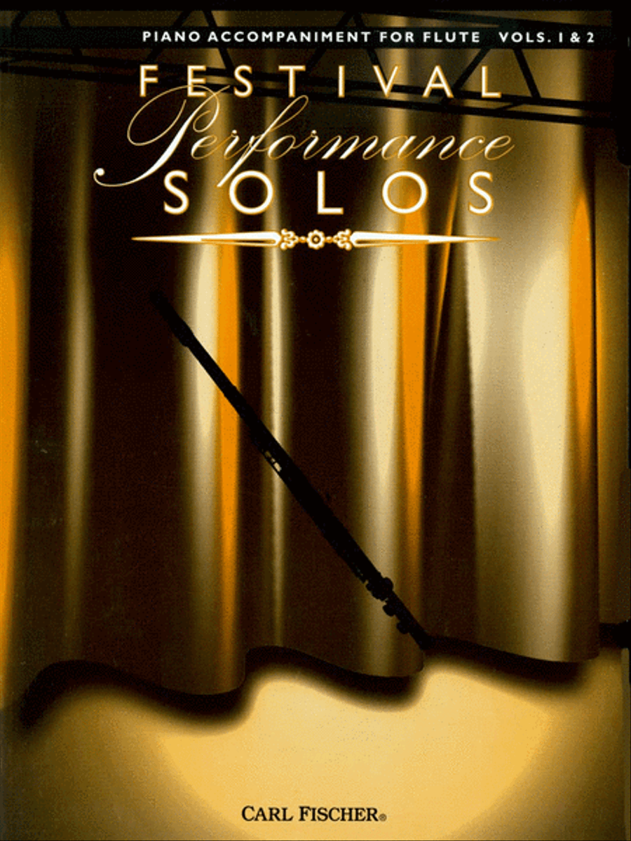 Festival Performance Solos - Flute Volumes 1 & 2 (Piano Accompaniment) Flute Solo scores gallery preview page 1