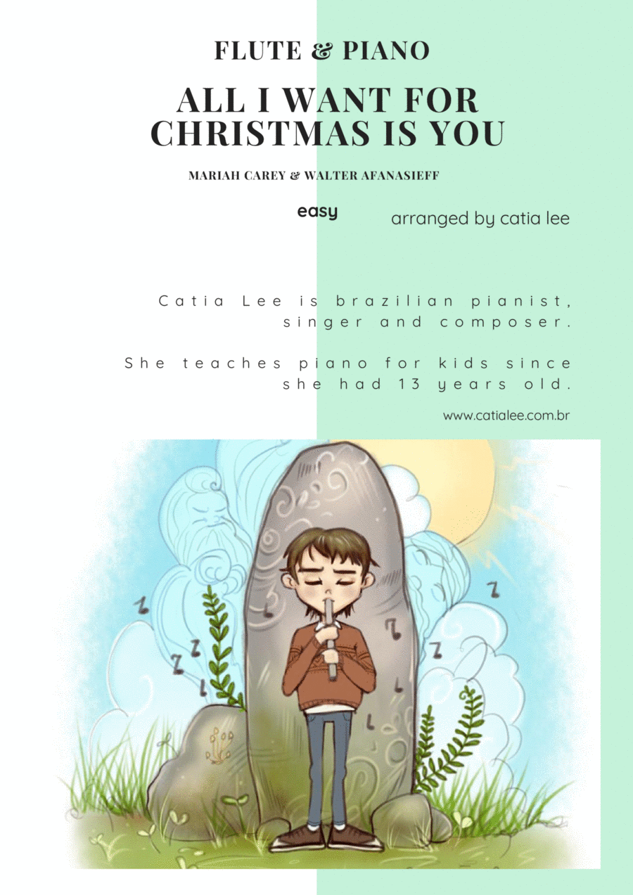 All I Want For Christmas Is You Woodwind Duet scores gallery preview page 1