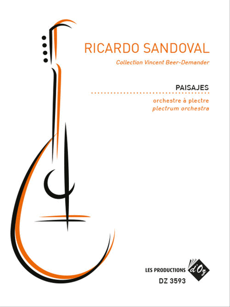 Paisajes Orchestra scores gallery preview page 1
