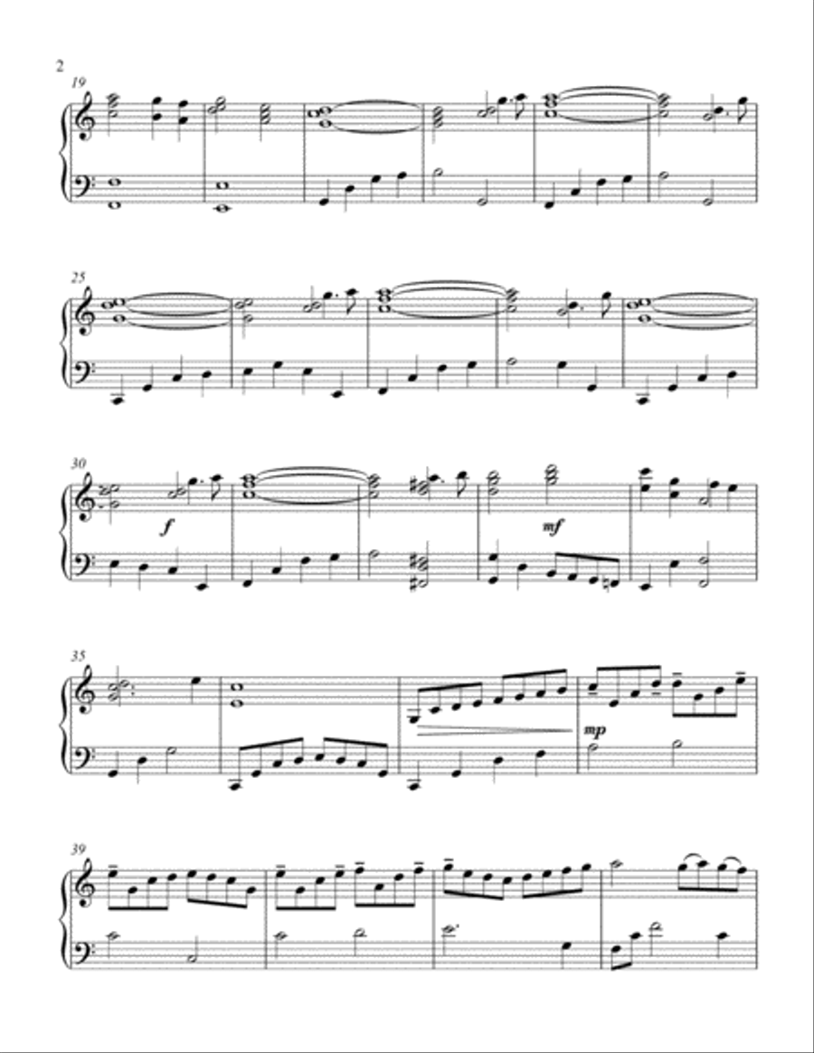 The Power Of The Cross (Oh To See The Dawn) Piano Solo scores gallery preview page 3