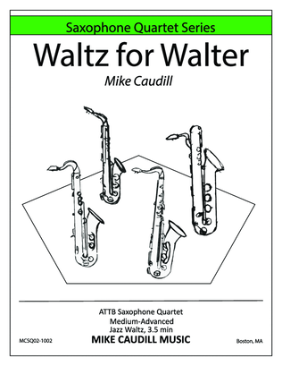 Book cover for Waltz for Walter