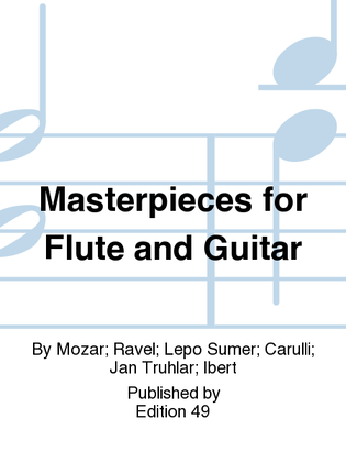 Masterpieces for Flute and Guitar