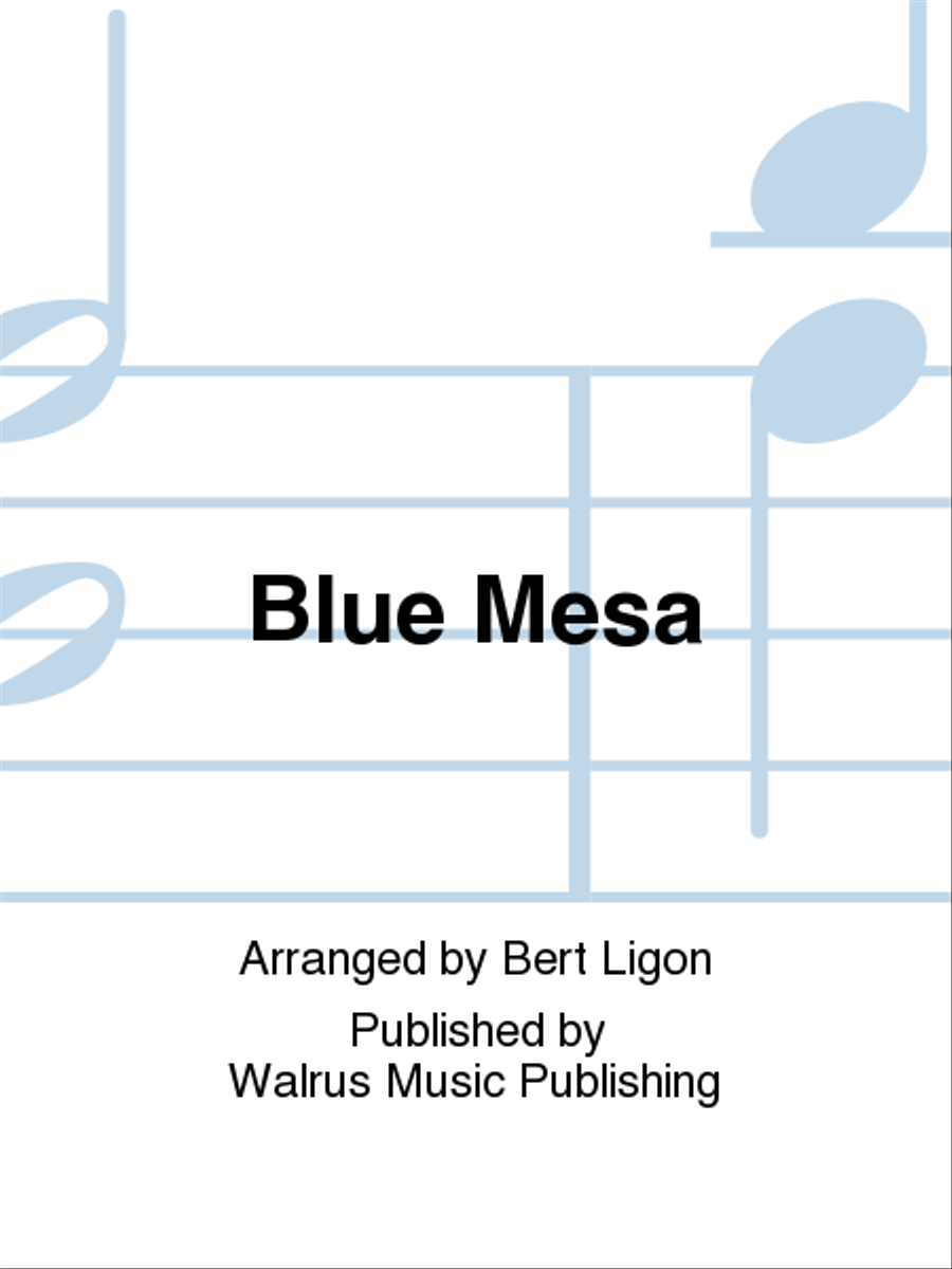 Blue Mesa Big Band scores gallery preview page 1