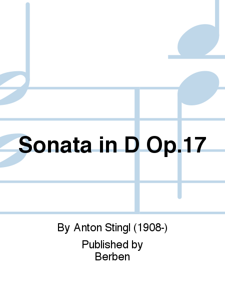 Sonata in D Op. 17