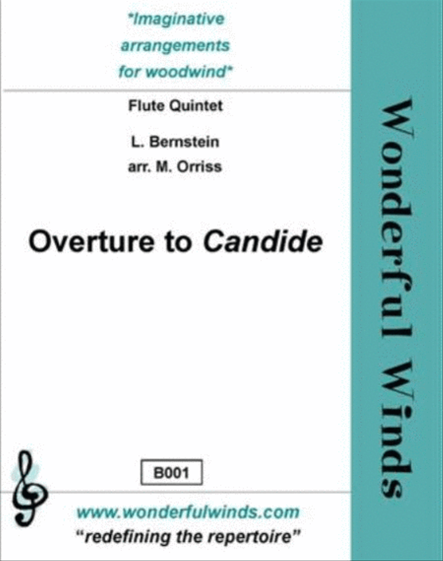 Overture To Candide Flute scores gallery preview page 1
