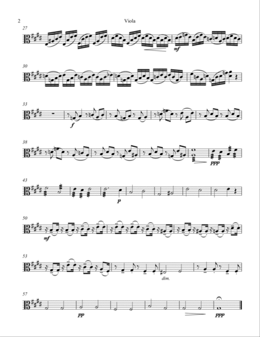 Remembrance Remembrance String Quartet scores gallery preview page 4