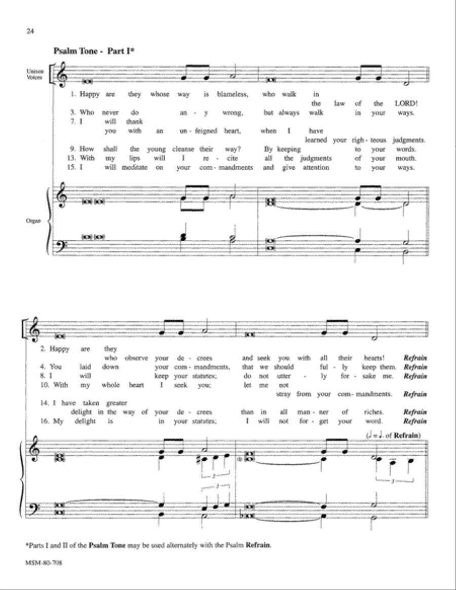 Psalm 119:1-16 SSA scores gallery preview page 3