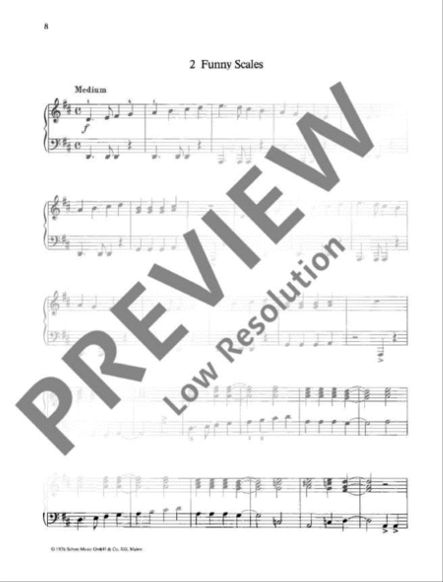 Mr. Clementi Goin' On Holidays Piano Solo scores gallery preview page 9