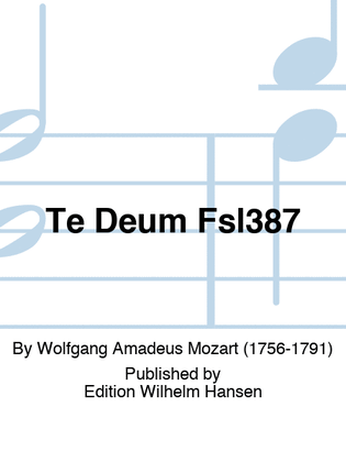 Te Deum Fsl387