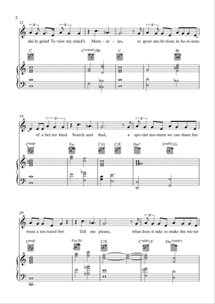 Silhouettes in the Sand Voice scores gallery preview page 2