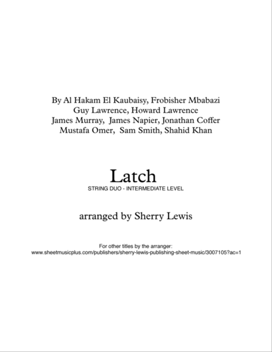 Latch String Duet scores gallery preview page 2