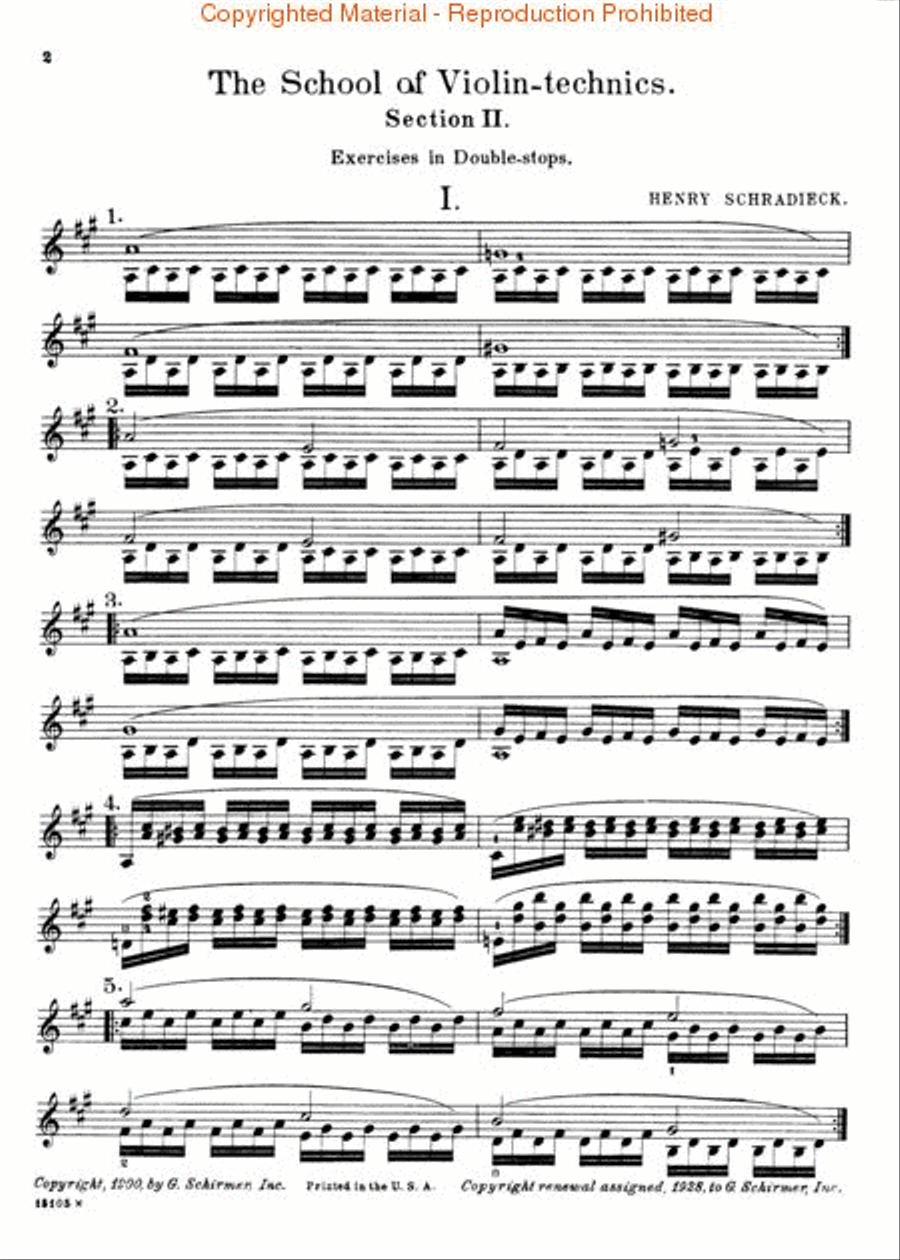 School of Violin Technics – Book 2 Violin scores gallery preview page 2