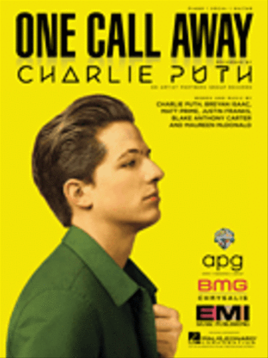 One Call Away Piano, Vocal, Guitar scores gallery preview page 1