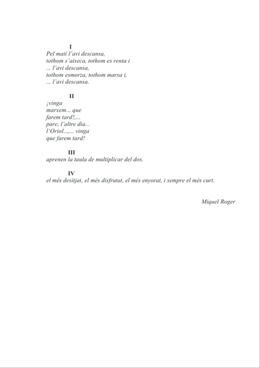 Un dia d'escola Un dia d'escola Woodwind Quintet scores gallery preview page 4