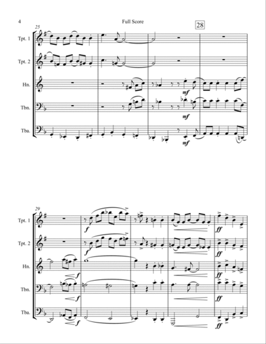 If I Were A Bell School and Community scores gallery preview page 4