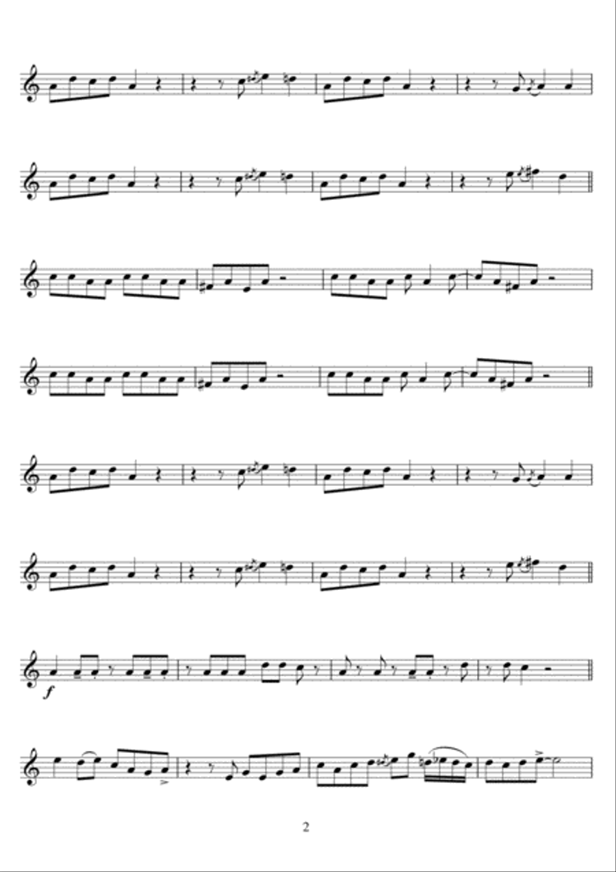 Oye Como Va Oye Como Va Flute Solo scores gallery preview page 2