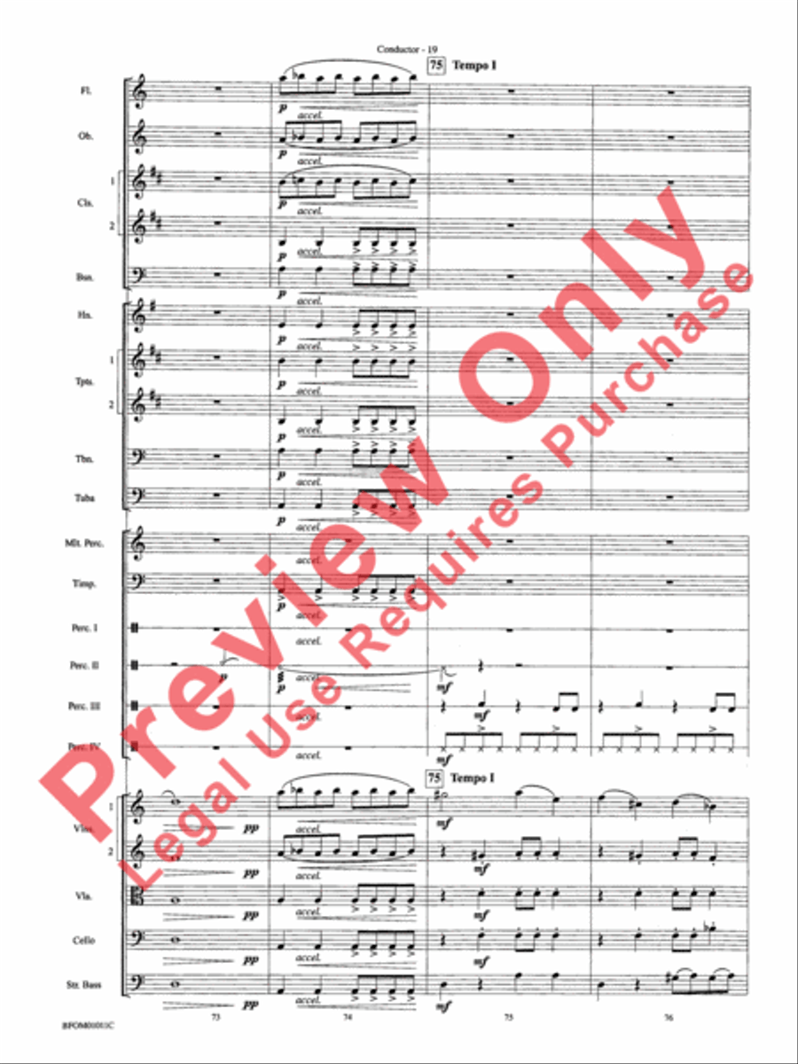 Dark Adventure Full Orchestra scores gallery preview page 22