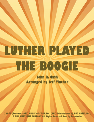 Luther Played The Boogie