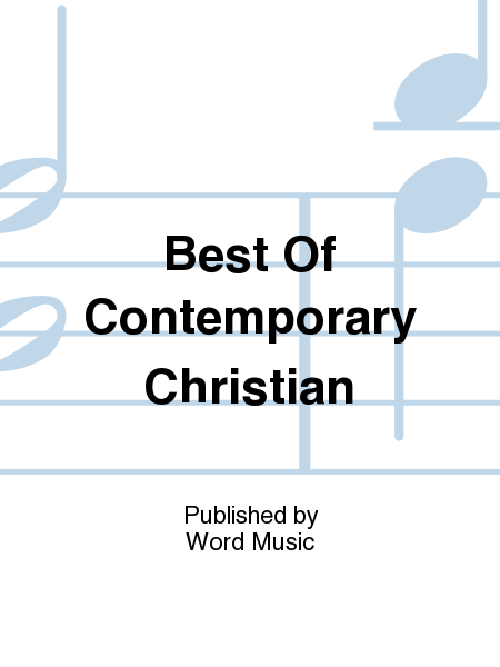 Best Of Contemporary Christian - Vocal Folio