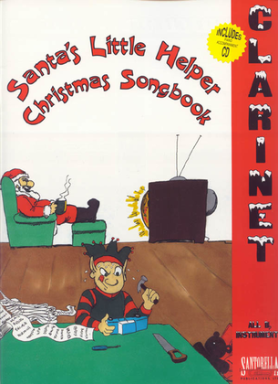 Book cover for Santa's Little Helper for Clarinet with CD