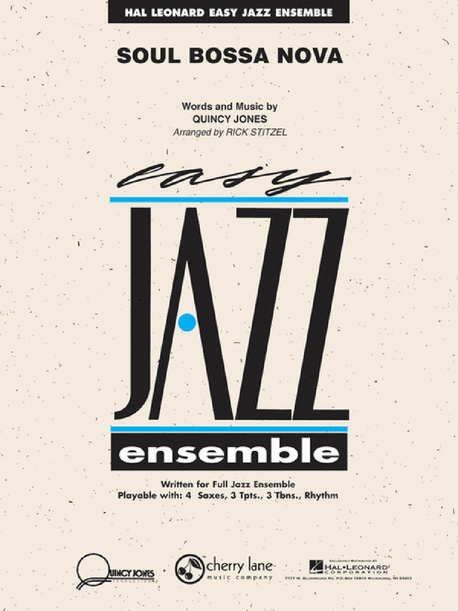 Soul Bossa Nova Soul Bossa Nova Jazz Ensemble scores gallery preview page 1