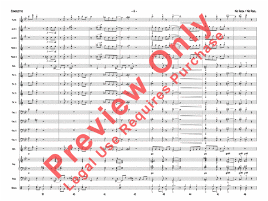 No Harm / No Fowl No Harm / No Fowl Jazz Ensemble scores gallery preview page 9