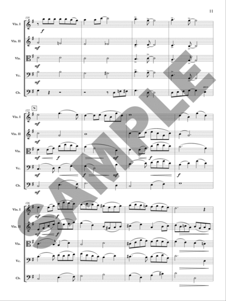 Ride that Chariot Orchestra scores gallery preview page 12