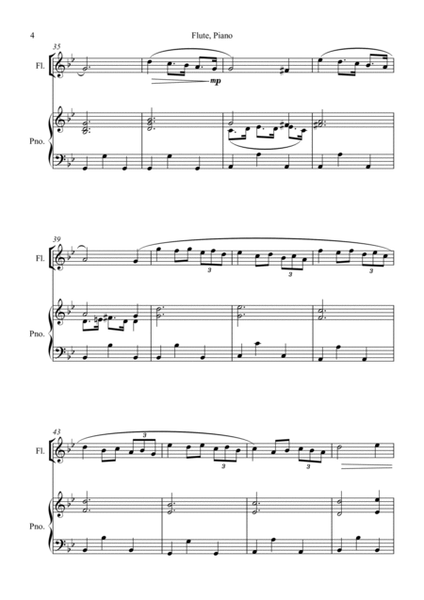 Adagio (in G minor) For Flute image number null