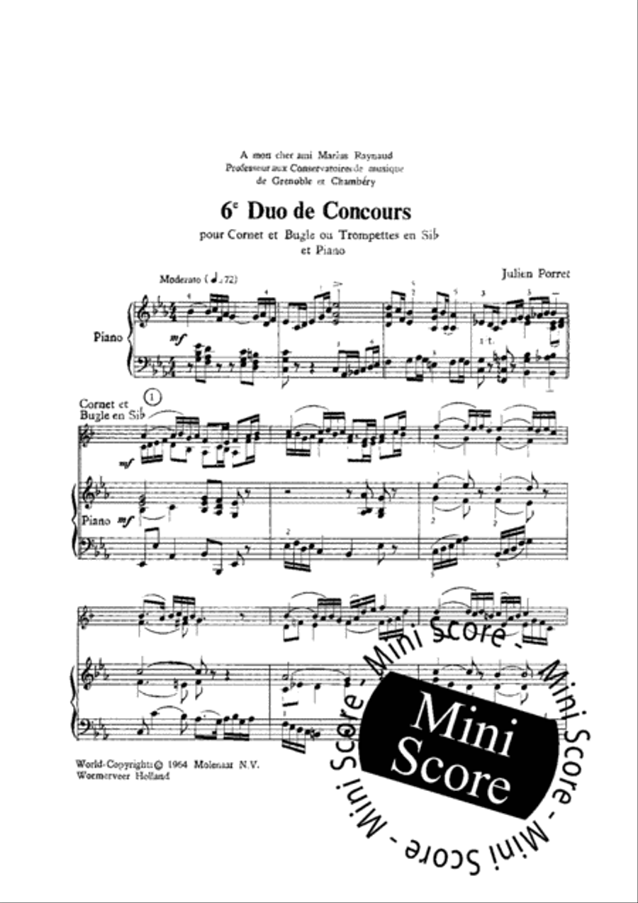 6e Duo de Concours Brass Duet scores gallery preview page 4