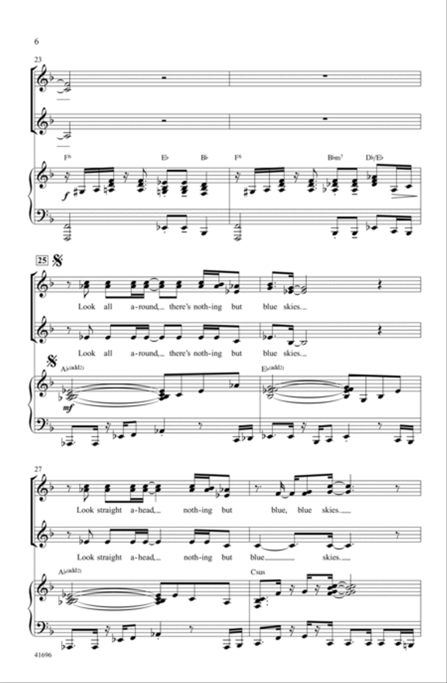 I Can See Clearly Now Choir scores gallery preview page 5