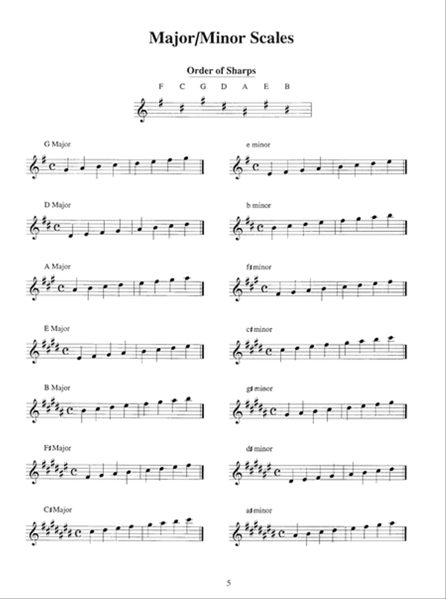 Indispensable Scales, Exercises & Etudes-Developing Flutist Flute scores gallery preview page 6