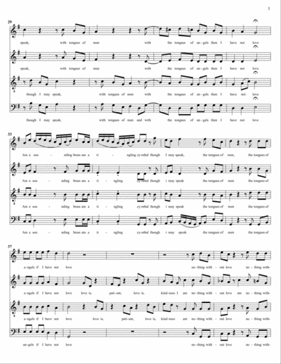 Nothing but love Small Ensemble scores gallery preview page 3