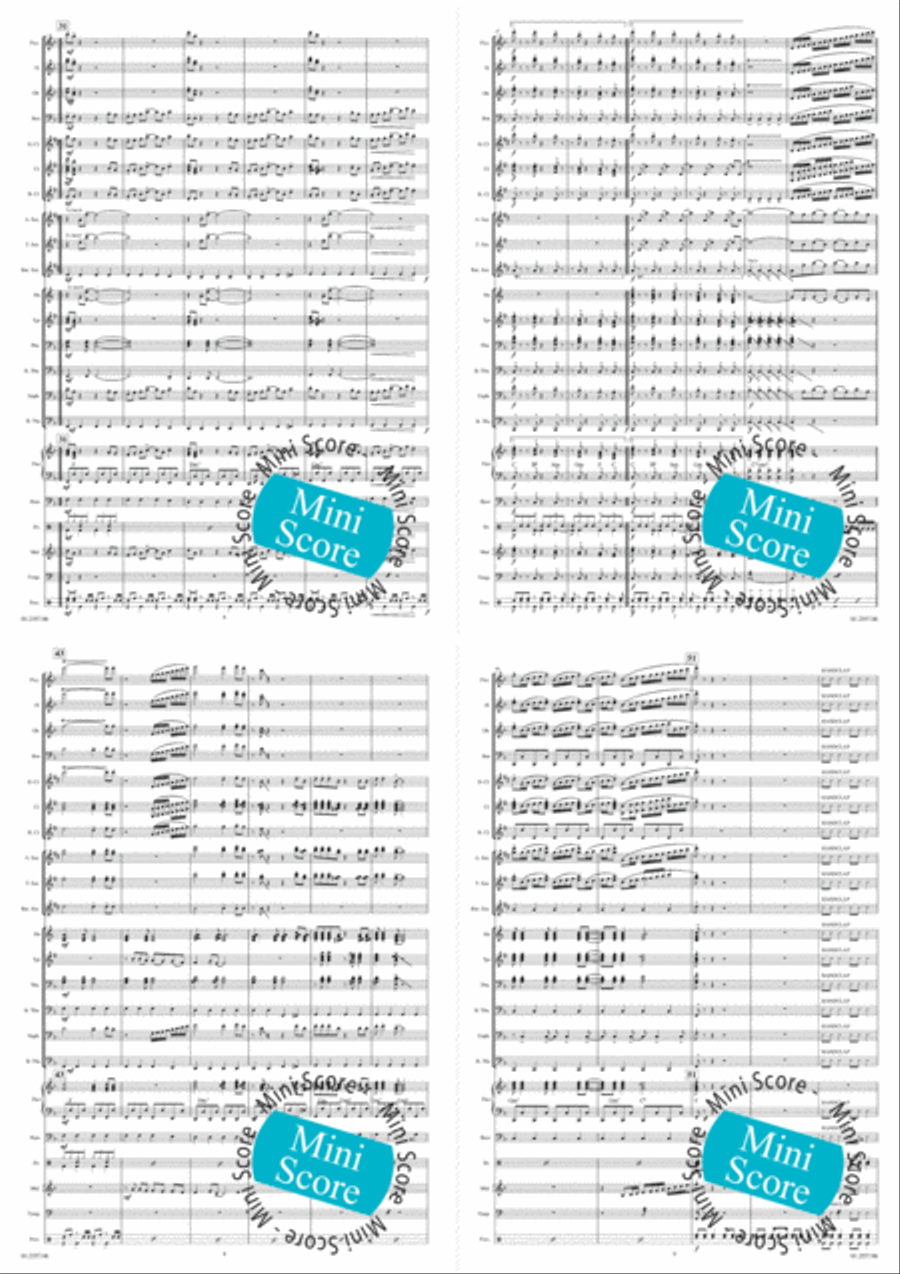 Village People on the Move Big Band scores gallery preview page 4