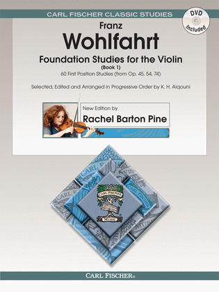 Book cover for Foundation Studies for the Violin, Book 1