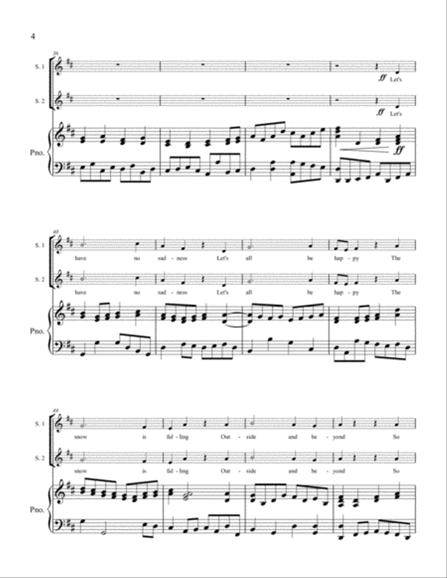 Let Us Be Merry SA scores gallery preview page 4