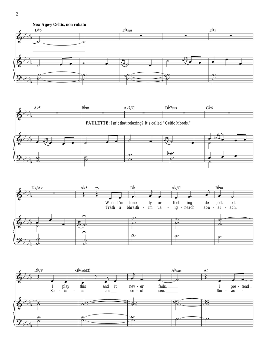 Ireland Ireland Piano, Vocal scores gallery preview page 2