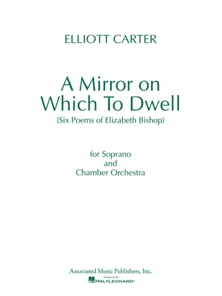 Book cover for A Mirror on Which to Dwell