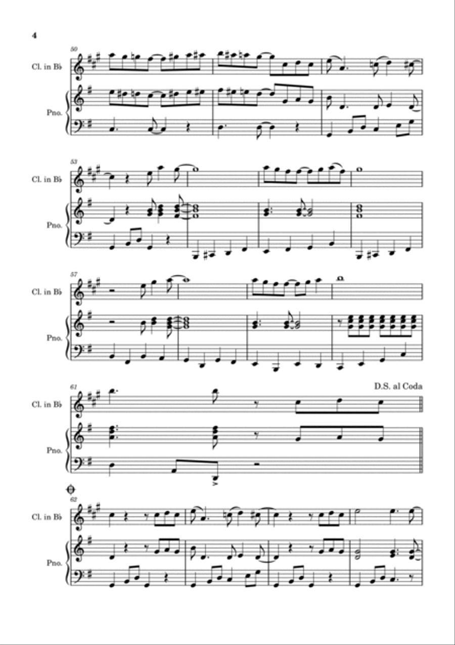 A Hard Day's Night B-Flat Clarinet scores gallery preview page 4