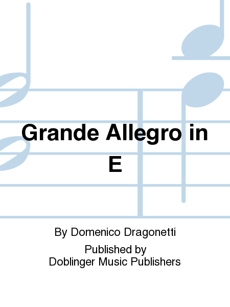 Grande Allegro in E