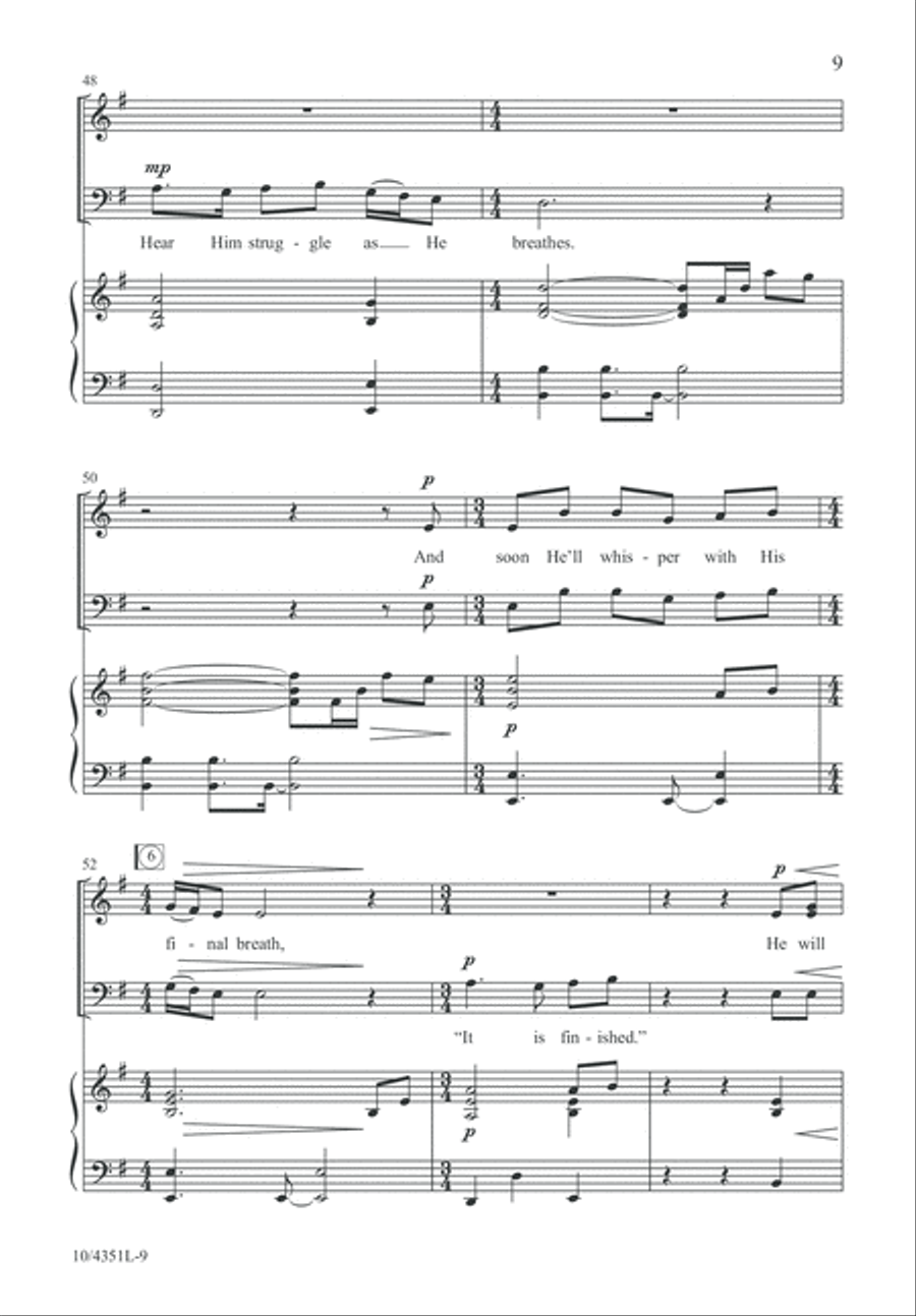 King of Suffering 3-Part scores gallery preview page 9