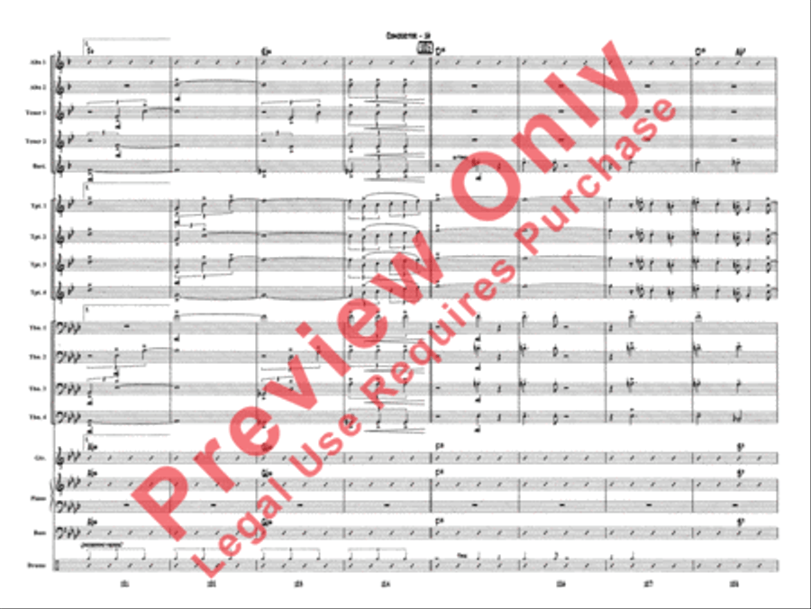 Caravan Caravan Jazz Ensemble scores gallery preview page 18