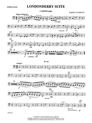 Londonderry Suite: String Bass