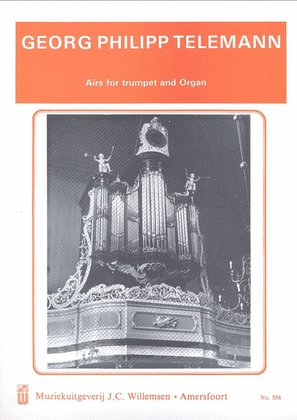 Book cover for Airs for Trumpet and Organ