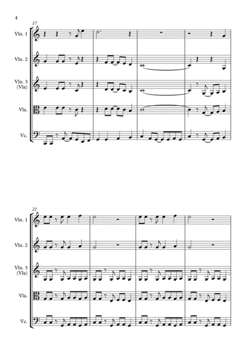 The Sloop John B (The John B Sails) - String Quartet image number null