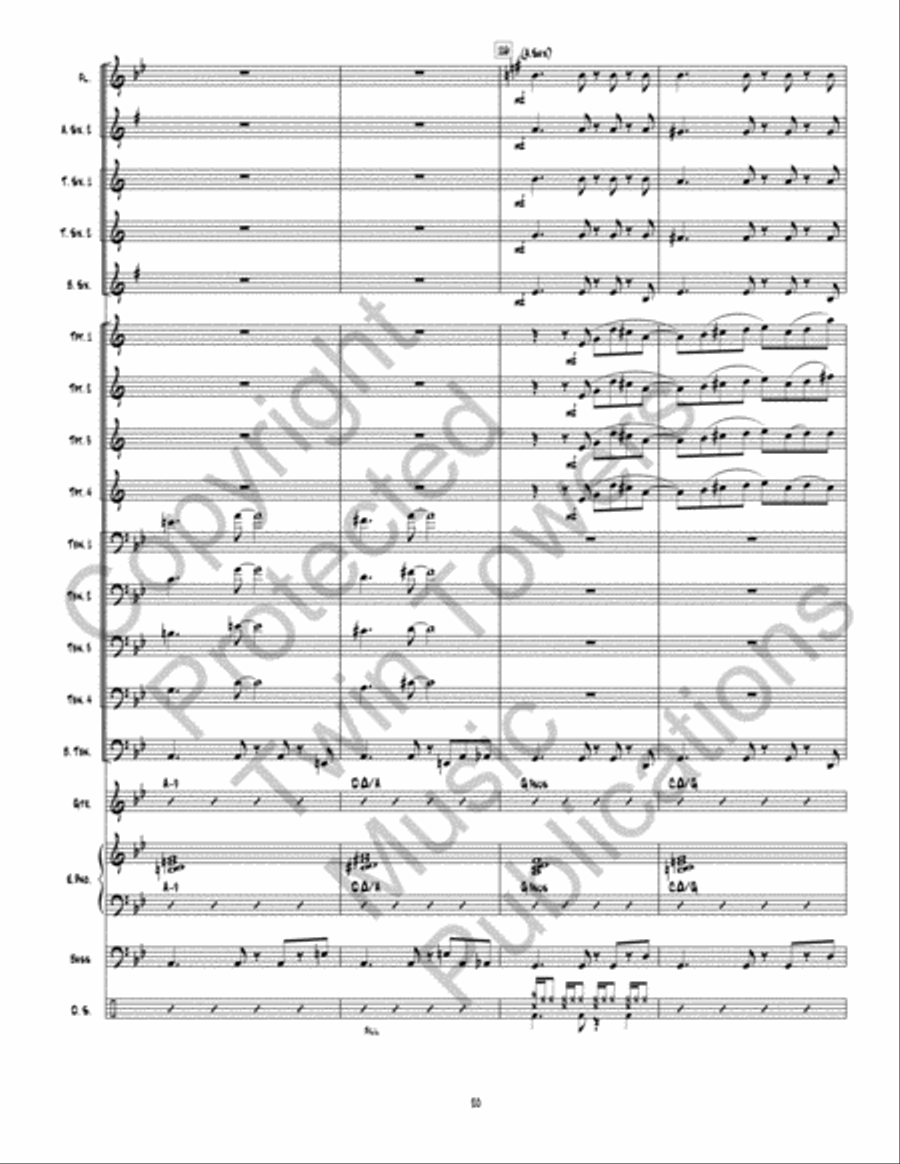 Magic Carpet Magic Carpet Jazz Ensemble scores gallery preview page 21