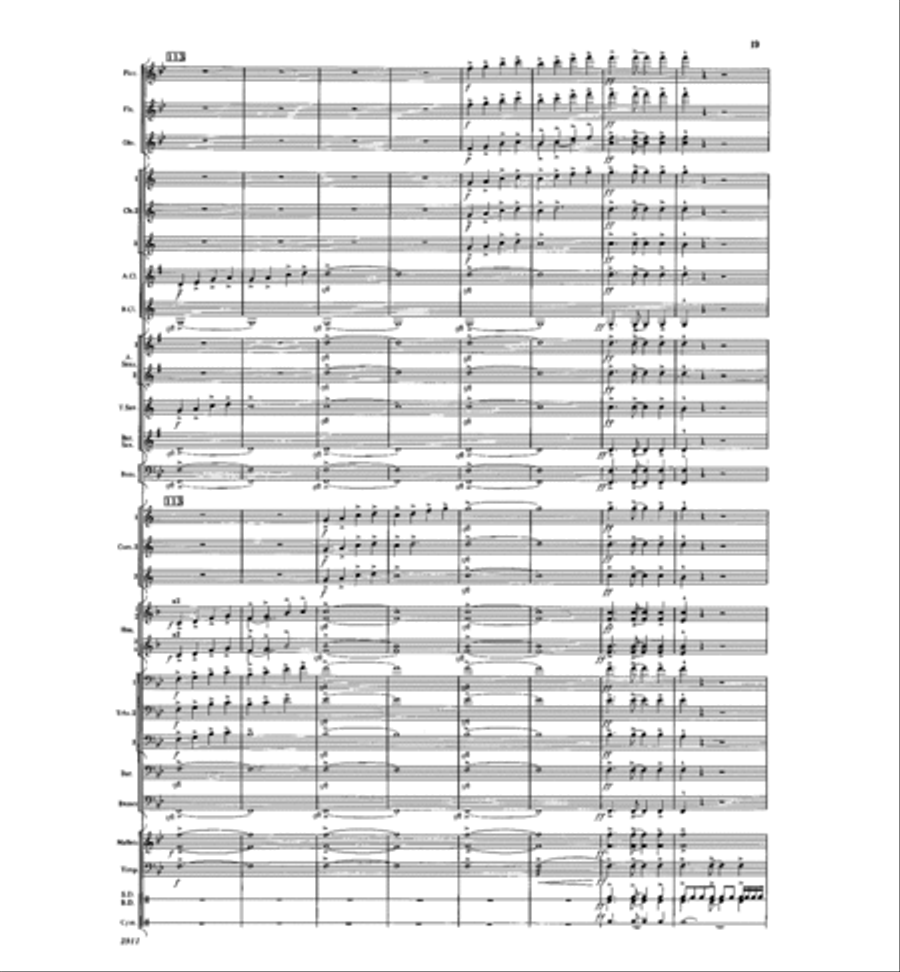 Novena Novena Concert Band scores gallery preview page 19